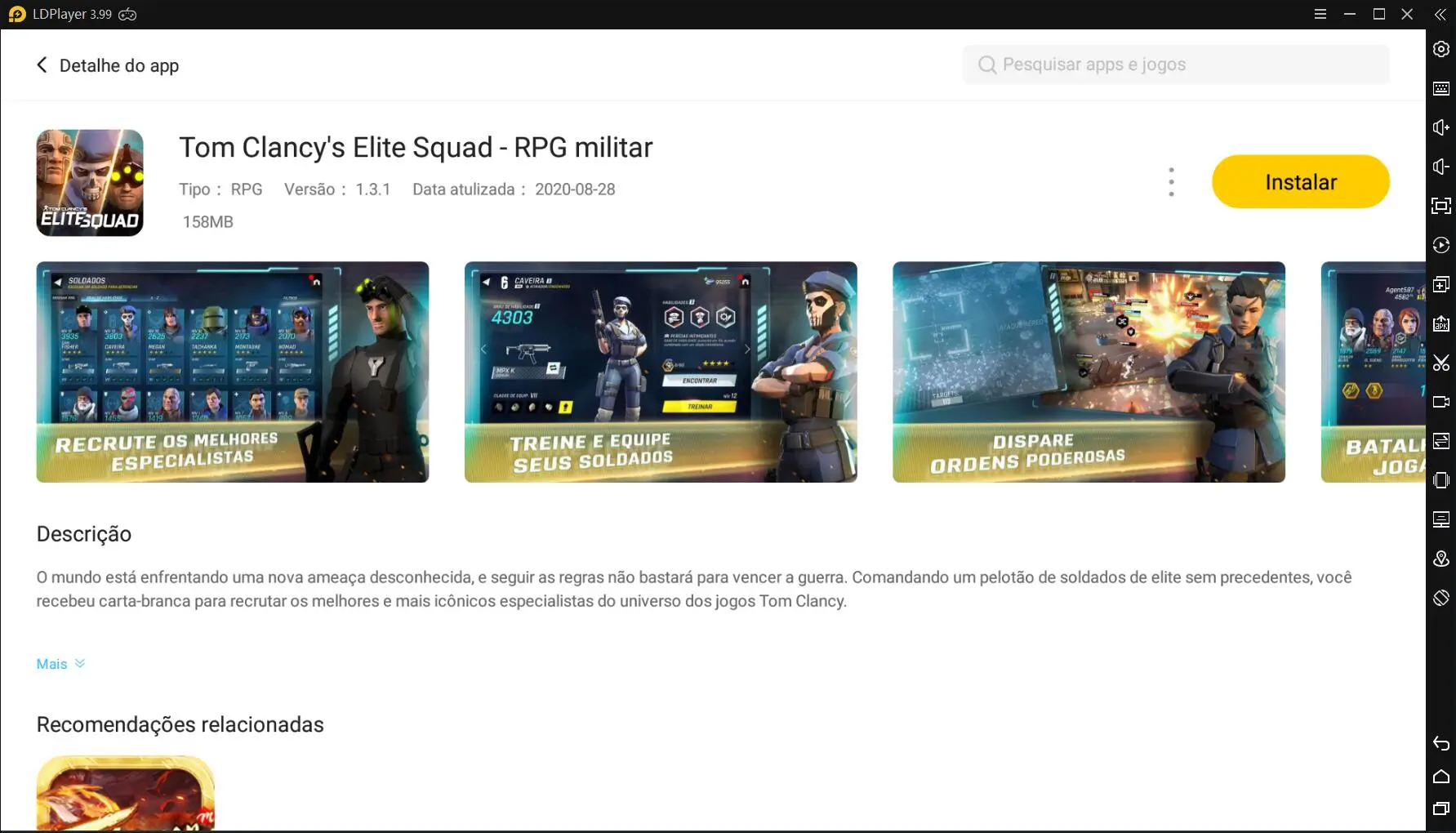 Como jogar Tom Clancys Elite Squad no PC ?