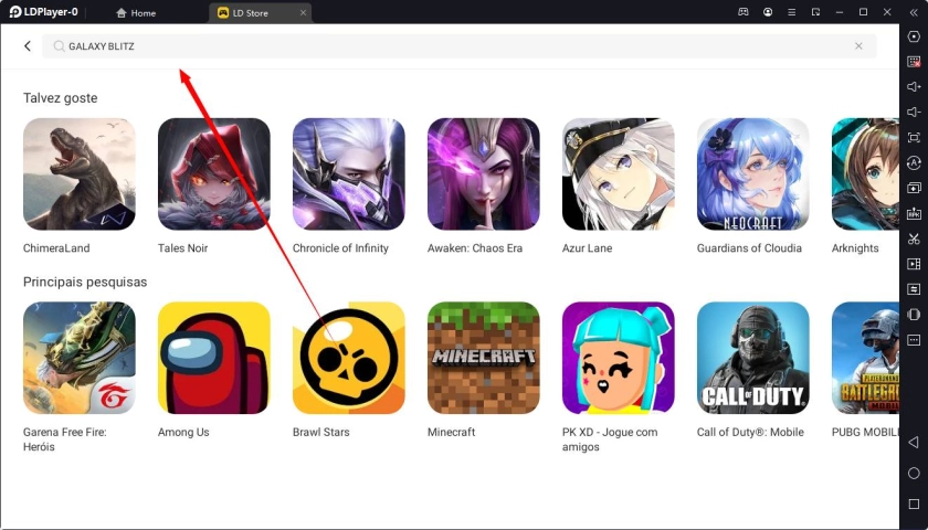 Como jogar o GALAXY BLITZ com o melhor emulador de PC