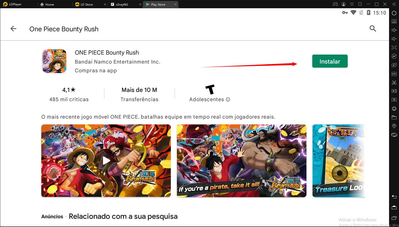 Baixe e jogue ONE PIECE Bounty Rush no PC com LDPlayer a 120 FPS