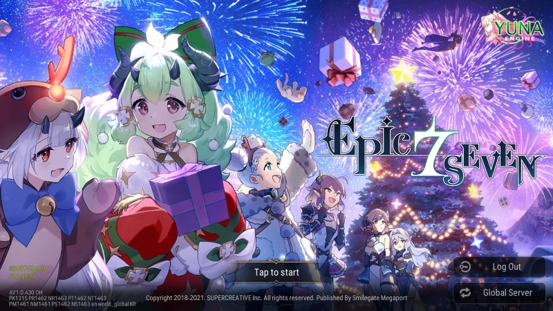 Se prepare para o novo update de natal do Epic Seven!