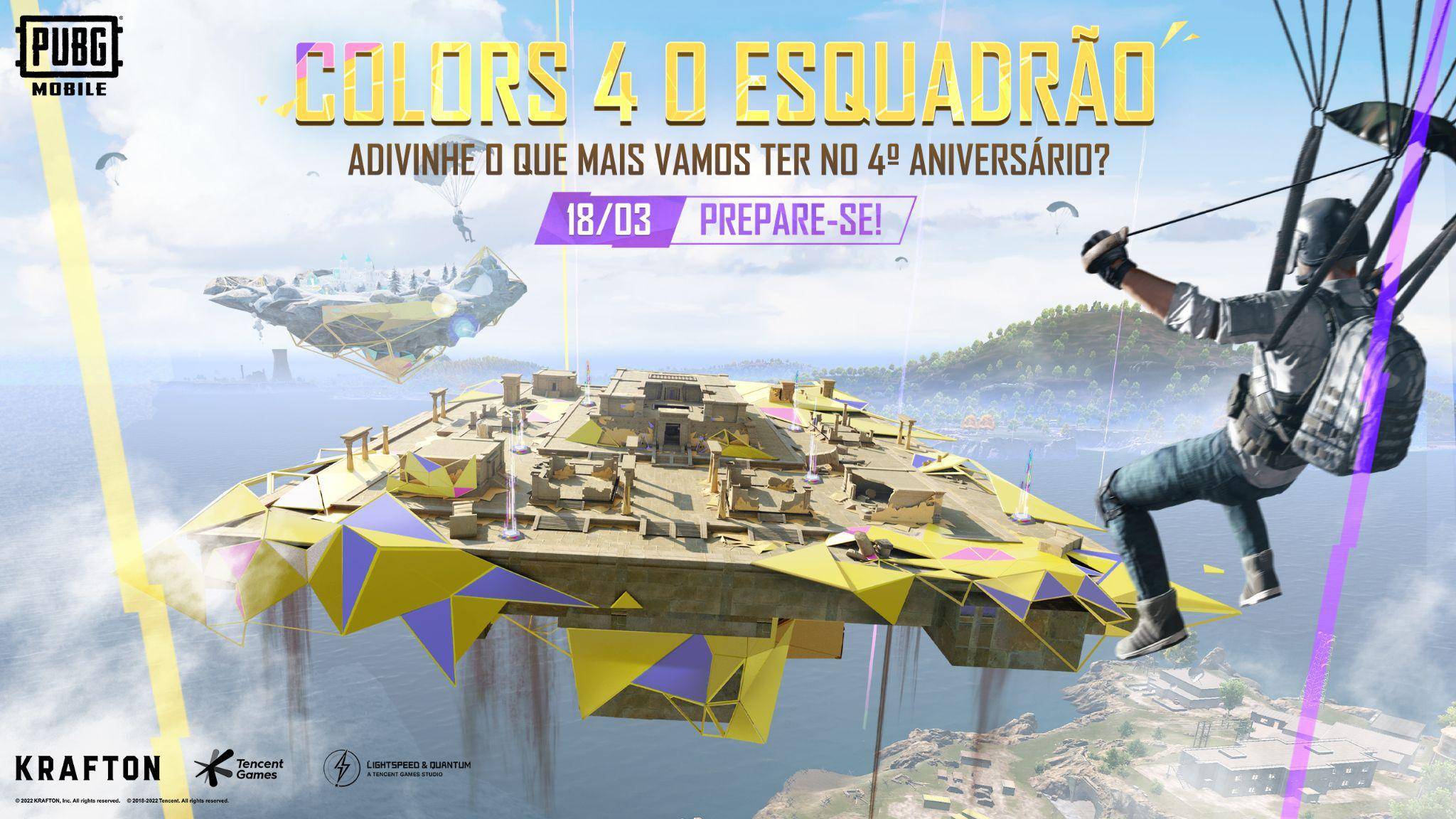 Comemore o quarto aniversário de PUBG Mobile e confira agora sua mais nova atualização!