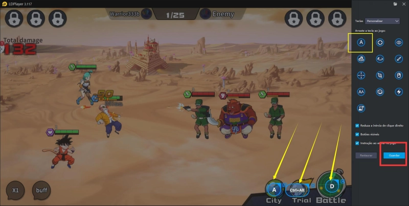 Jogue Super Fighters:The Legend of Shenron no pc com LDPlayer