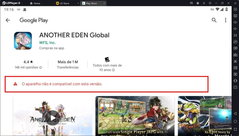 Como resolver o problema de incompatibilidade de Play Store