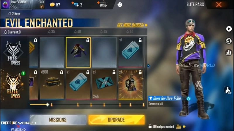 Garena Free Fire-Pacotes Season 38 Elite Pass, recompensas grátis, data de término e mais revelados