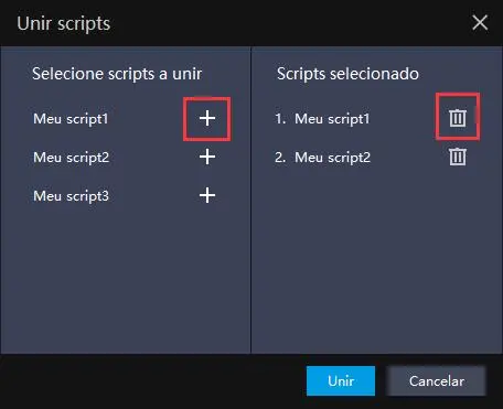 Porque combinar scripts ? | Dicas de configuração