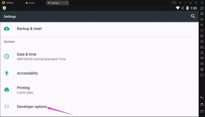 Como obter permissão de desenvolvedor no LDPlayer ?