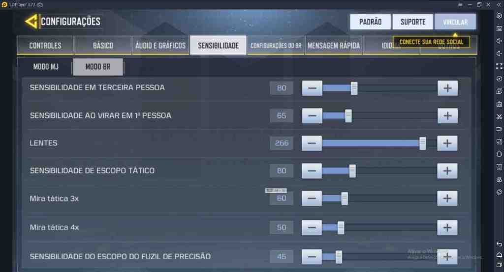 60FPS: Configurações de desempenho para Call of Duty Mobile no PC