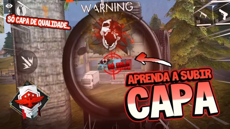 Melhores configurações de sensibilidade Free Fire para subir capa