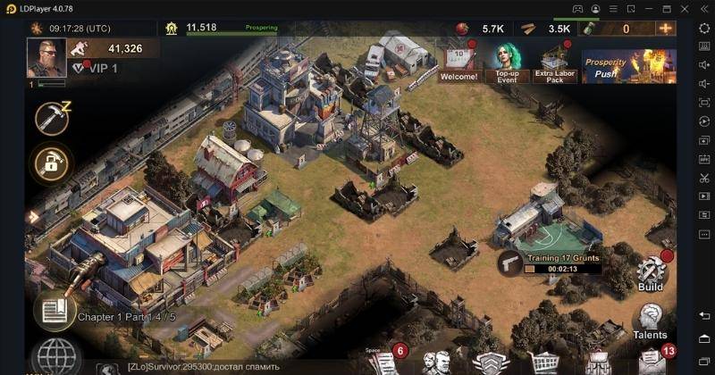 Crie um abrigo no State of Survival: Zombie War e junte-se a outros jogadores!