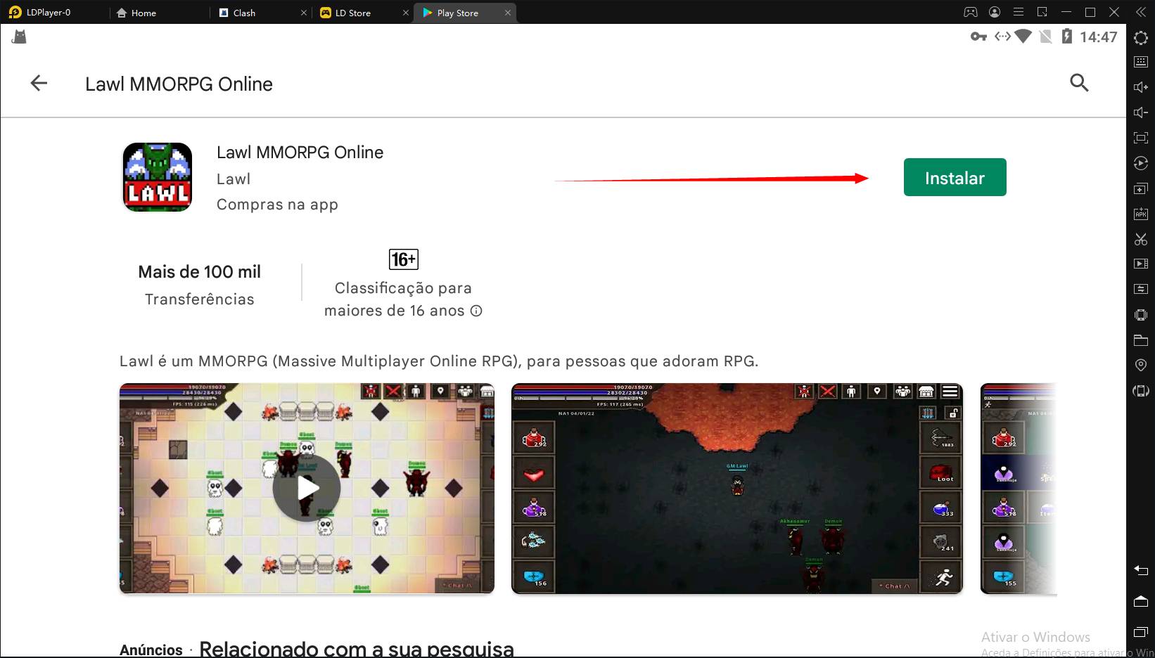 Como jogar Lawl MMORPG Online no PC