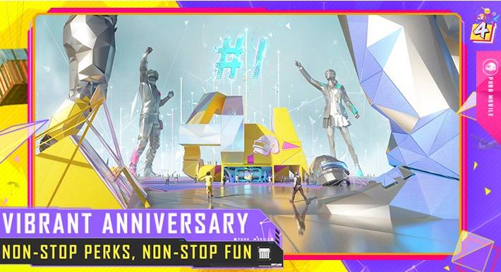 Comemore o quarto aniversário de PUBG Mobile e confira agora sua mais nova atualização!