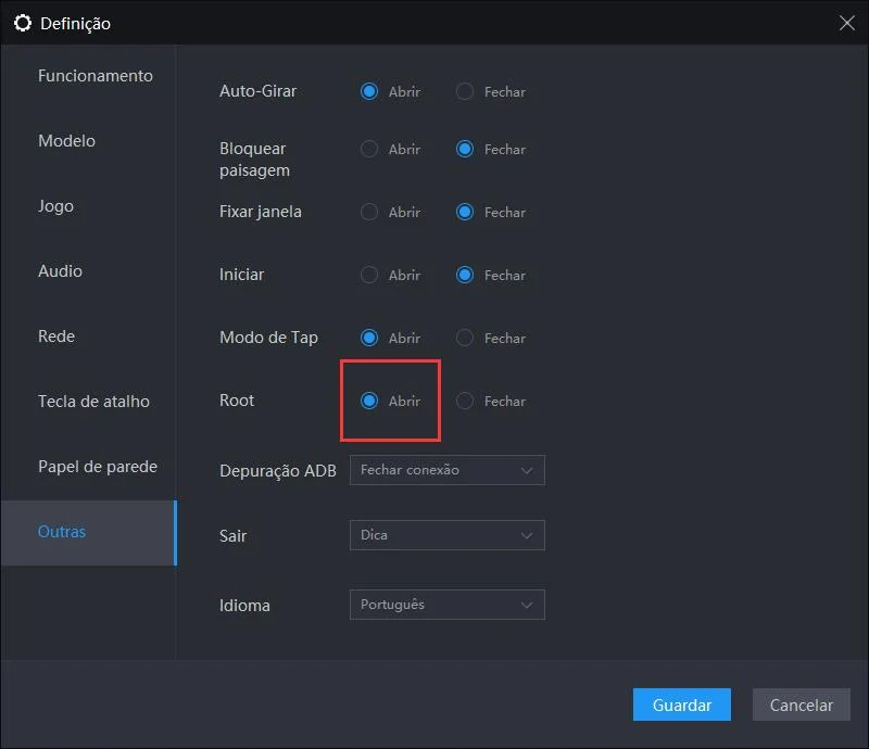 Como obter arquivos de APK de jogos ou aplicativos instalados no emulador ?