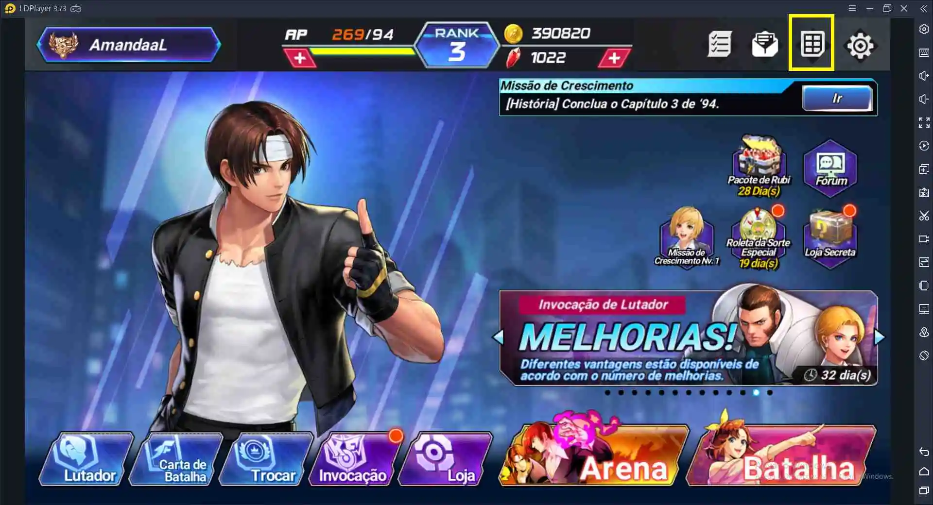 The King of Fighters ALLSTAR——Dicas para jogar com emulador no PC