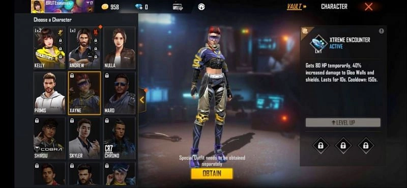 5 personagens mais caros do Free Fire após a última atualização