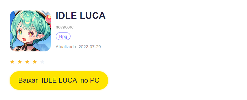 Conheça o IDLE LUCA, RPG NFT idle da novacore em pré-registro!