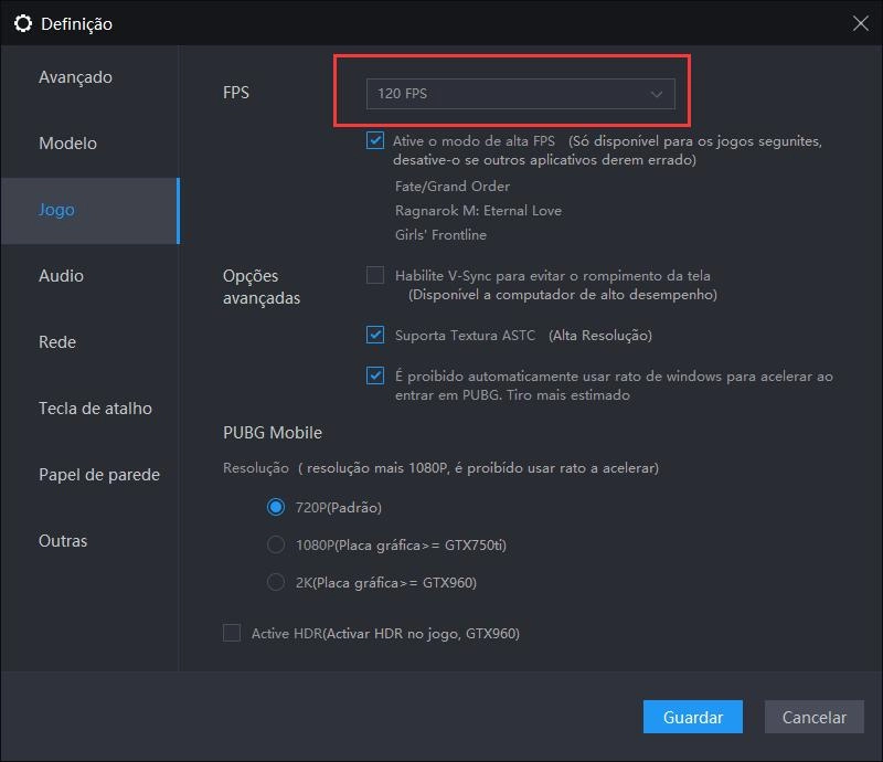 Como jogar Final Gear com 120 FPS no LDPlayer?