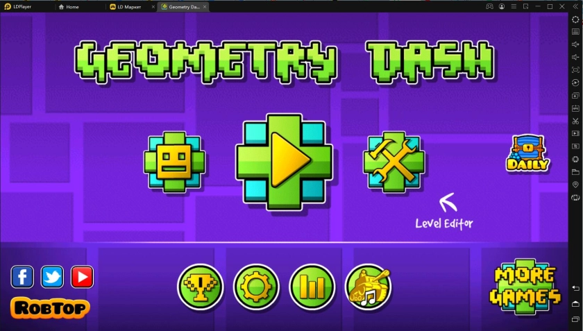Играть в «Geometry Dash» бесплатно на пк