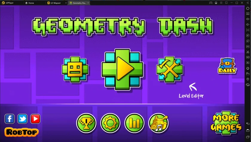 Играть в «Geometry Dash» бесплатно на пк