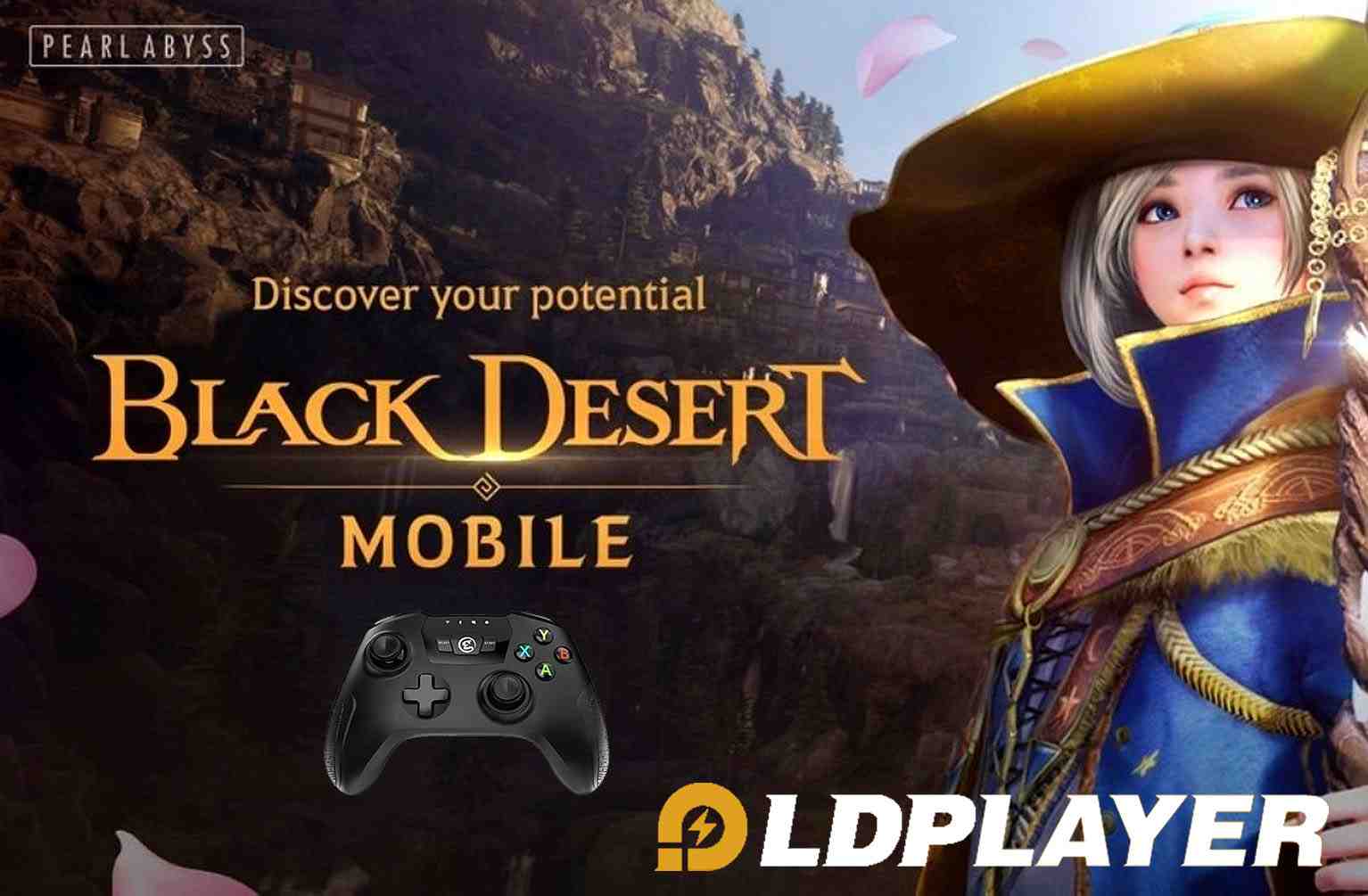 Играть в Black Desert Mobile на ПК с геймпада