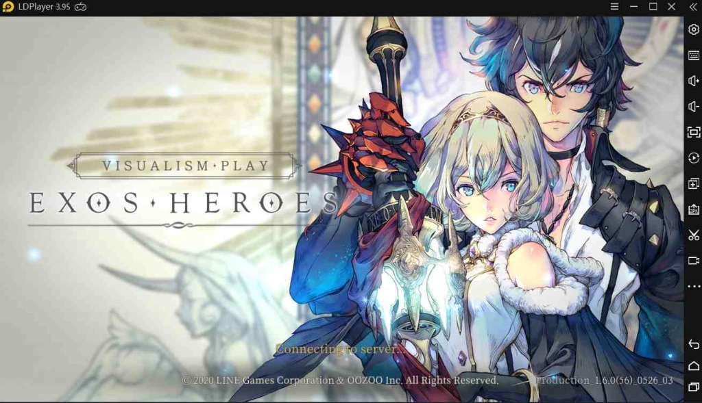 Играть в Exos Heroes на ПК или ноутбук