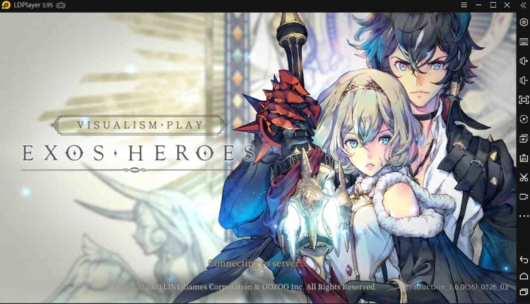 Играть в Exos Heroes на ПК или ноутбук