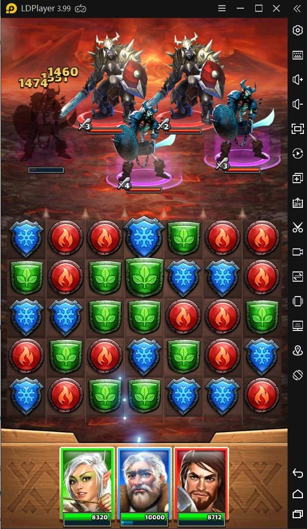 Играть в Empires & Puzzles на пк