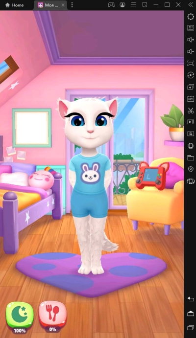 Играть в «Моя Говорящая Анджела 2 | My Talking Angela 2» бесплатно на пк