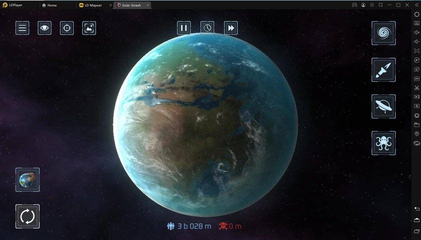 Играть в «Solar Smash» бесплатно на пк