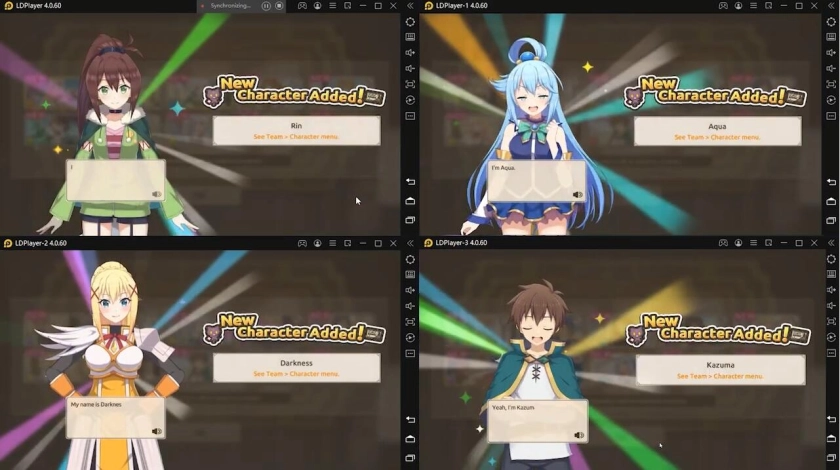 KonoSuba: Fantastic Days - Как сделать реролл быстро и получить лучших стартовых персонажей?