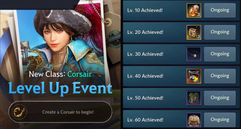 Новый класс Корсар появится в Black Desert Mobile