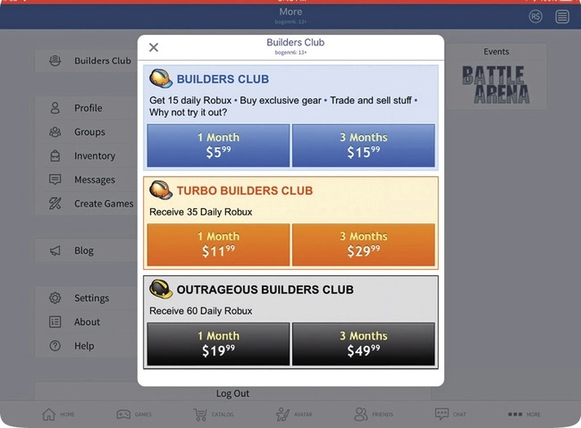 Играть в Roblox на ПК или ноутбук