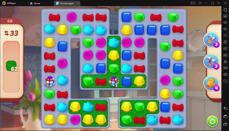 Играть в Homescapes на пк