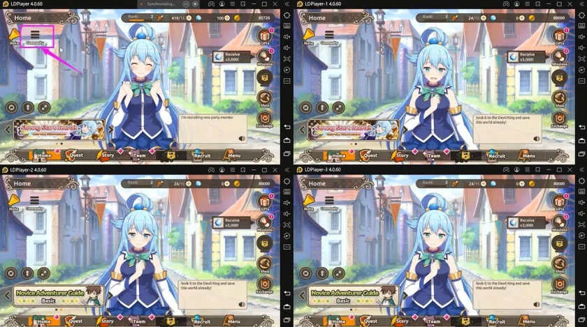 KonoSuba: Fantastic Days - Как сделать реролл быстро и получить лучших стартовых персонажей?