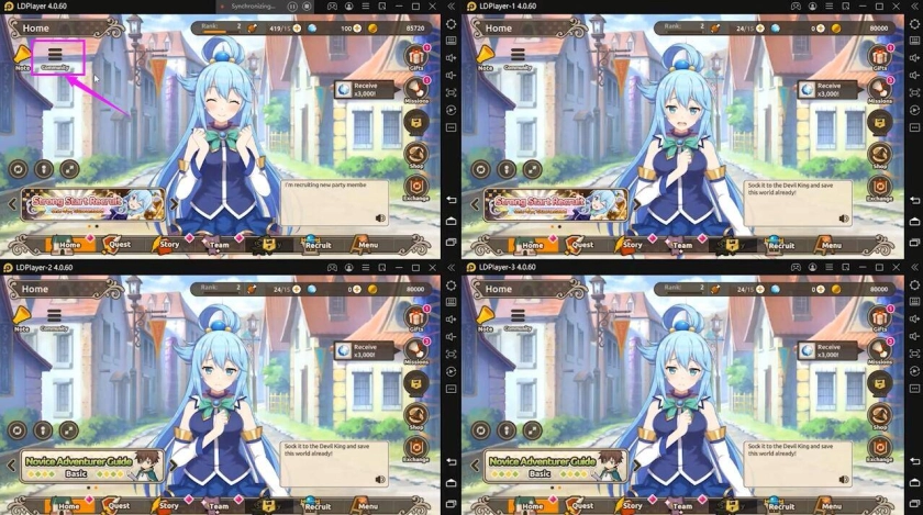 KonoSuba: Fantastic Days - Как сделать реролл быстро и получить лучших стартовых персонажей?