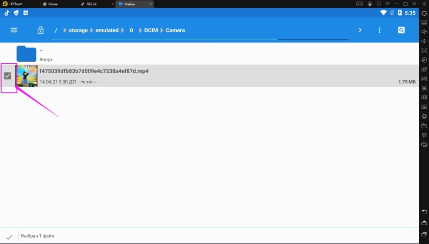 Как скачать видео с Тик Ток на LDPlayer/сохранить видео с Тик Ток на ПК