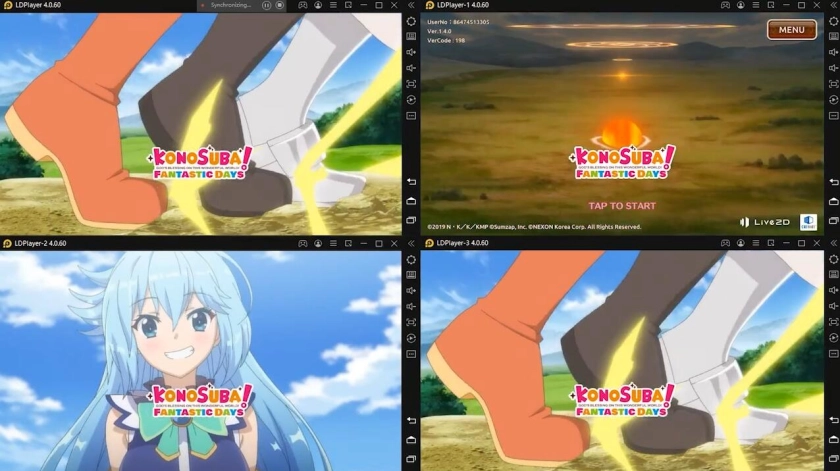 KonoSuba: Fantastic Days - Как сделать реролл быстро и получить лучших стартовых персонажей?