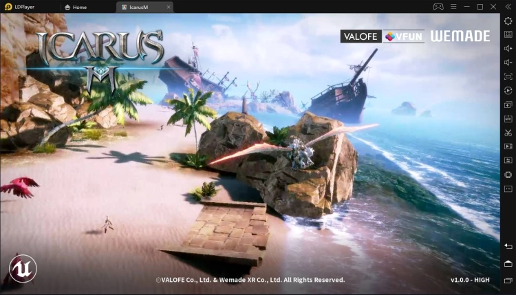 Играть в Icarus M: Riders of Icarus на пк