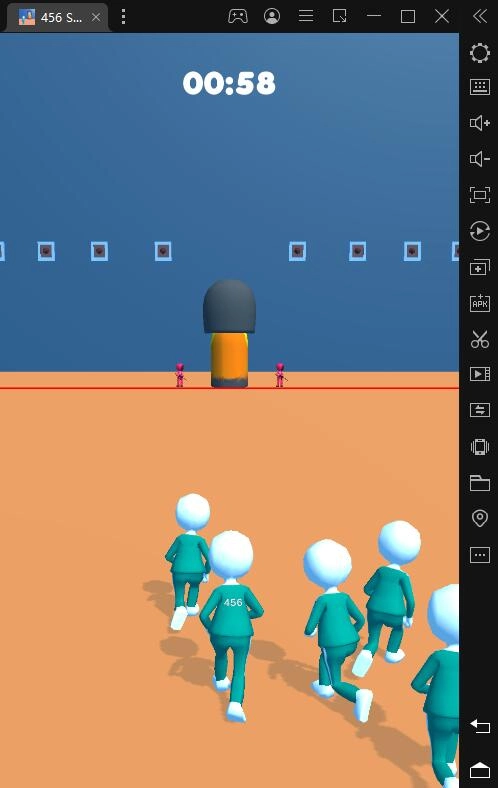 Как играть в 456: Survival game (Squid Game) на ПК?