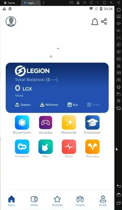 Как установить Legion Network на компьютер