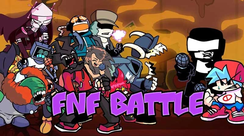 Играть в «FNF Battle - Пятничный вечер Funkin Mod (ранний доступ)» бесплатно на пк