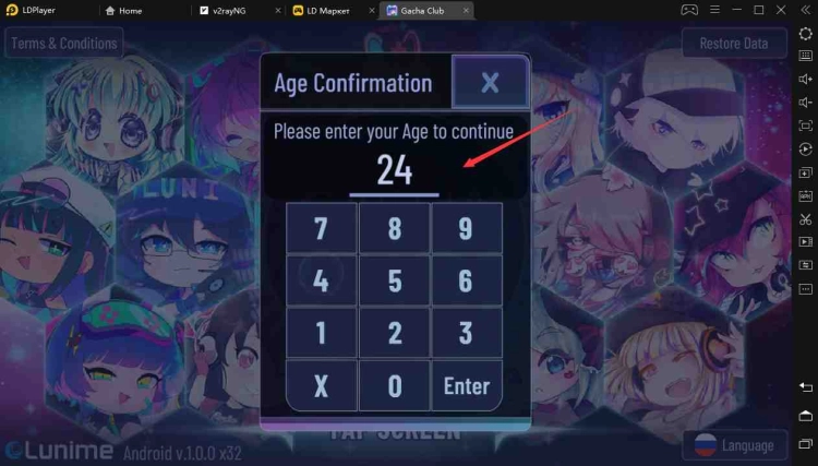 Играть в Gacha Club на пк