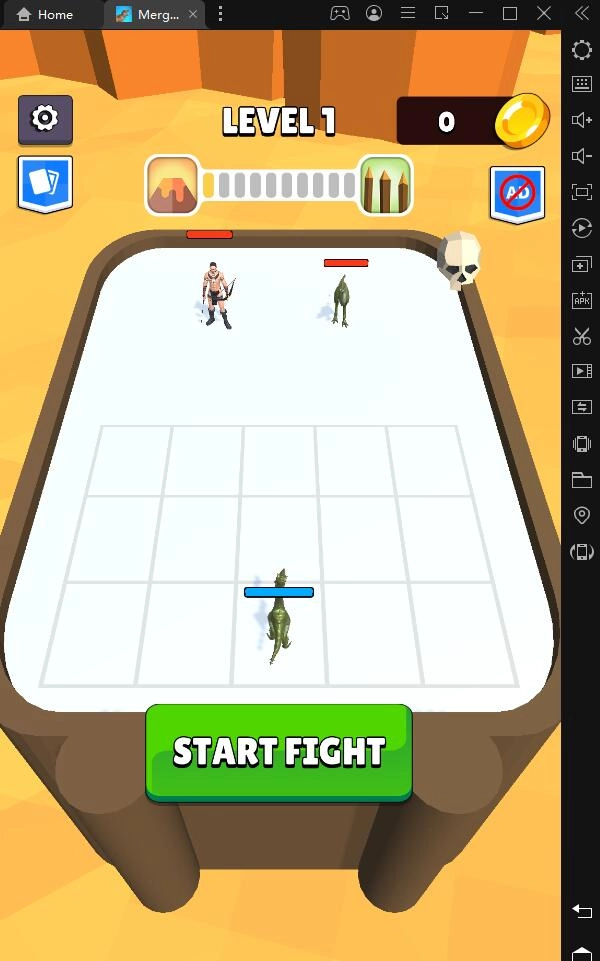 Играть в Merge Master - Dinosaur Fusion бесплатно на ПК