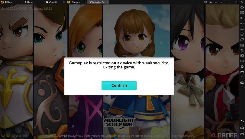 Исправлена ошибка при запуски в игре «Moonlight Sculptor»