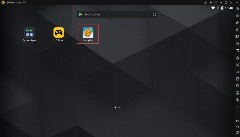 วิธีการติดตั้งและการเล่นเกม HappyHog Mobile บน PC