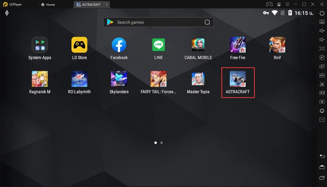 วิธีติดตั้งและเล่นเกม Astracraft บน PC