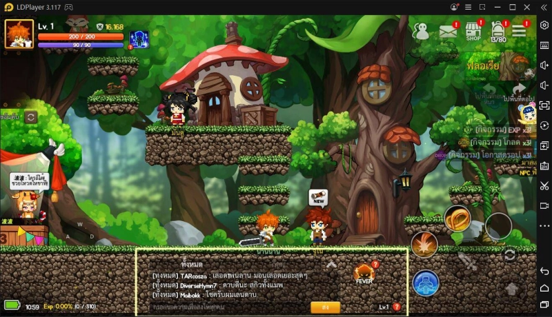 วิธีการติดตั้งและการเล่นเกม Slime Hunter : Wild Impact บน PC