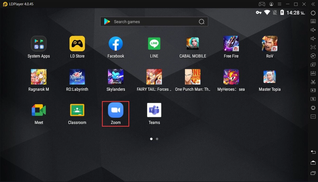 วิธีใช้แอป ZOOM Cloud Meetings เวอร์ชั่น Android บน PC