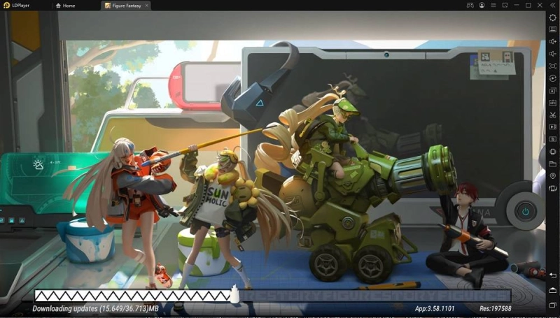 วิธีการติดตั้งและการเล่นเกม Figure Fantasy บน PC