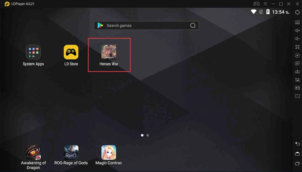 วิธีเล่น Heroes War: Counterattack บน PC