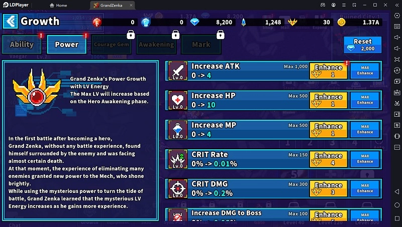 Grandzenka : Idle RPG อัพเกรดหุ่นยนต์ให้เก่ง ออกต่อสู้ให้ชนะทุกด่าน